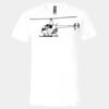 3005 - BELLA +CANVAS Unisex Jersey Short-Sleeve V-Neck T-Shirt Thumbnail