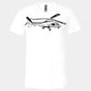3005 - BELLA +CANVAS Unisex Jersey Short-Sleeve V-Neck T-Shirt Thumbnail