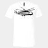 3005 - BELLA +CANVAS Unisex Jersey Short-Sleeve V-Neck T-Shirt Thumbnail