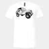 3005 - BELLA +CANVAS Unisex Jersey Short-Sleeve V-Neck T-Shirt Thumbnail