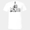 3005 - BELLA +CANVAS Unisex Jersey Short-Sleeve V-Neck T-Shirt Thumbnail