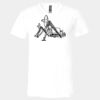 3005 - BELLA +CANVAS Unisex Jersey Short-Sleeve V-Neck T-Shirt Thumbnail