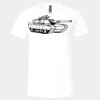 3005 - BELLA +CANVAS Unisex Jersey Short-Sleeve V-Neck T-Shirt Thumbnail