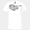 3005 - BELLA +CANVAS Unisex Jersey Short-Sleeve V-Neck T-Shirt Thumbnail