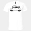 3005 - BELLA +CANVAS Unisex Jersey Short-Sleeve V-Neck T-Shirt Thumbnail