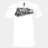 3005 - BELLA +CANVAS Unisex Jersey Short-Sleeve V-Neck T-Shirt Thumbnail