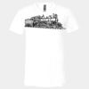 3005 - BELLA +CANVAS Unisex Jersey Short-Sleeve V-Neck T-Shirt Thumbnail