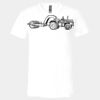 3005 - BELLA +CANVAS Unisex Jersey Short-Sleeve V-Neck T-Shirt Thumbnail