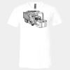 3005 - BELLA +CANVAS Unisex Jersey Short-Sleeve V-Neck T-Shirt Thumbnail