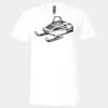 3005 - BELLA +CANVAS Unisex Jersey Short-Sleeve V-Neck T-Shirt Thumbnail