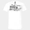 3005 - BELLA +CANVAS Unisex Jersey Short-Sleeve V-Neck T-Shirt Thumbnail