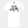 3005 - BELLA +CANVAS Unisex Jersey Short-Sleeve V-Neck T-Shirt Thumbnail