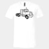 3005 - BELLA +CANVAS Unisex Jersey Short-Sleeve V-Neck T-Shirt Thumbnail