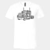 3005 - BELLA +CANVAS Unisex Jersey Short-Sleeve V-Neck T-Shirt Thumbnail