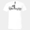 3005 - BELLA +CANVAS Unisex Jersey Short-Sleeve V-Neck T-Shirt Thumbnail