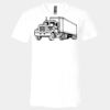 3005 - BELLA +CANVAS Unisex Jersey Short-Sleeve V-Neck T-Shirt Thumbnail
