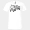 3005 - BELLA +CANVAS Unisex Jersey Short-Sleeve V-Neck T-Shirt Thumbnail