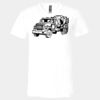 3005 - BELLA +CANVAS Unisex Jersey Short-Sleeve V-Neck T-Shirt Thumbnail