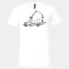 3005 - BELLA +CANVAS Unisex Jersey Short-Sleeve V-Neck T-Shirt Thumbnail