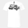 3005 - BELLA +CANVAS Unisex Jersey Short-Sleeve V-Neck T-Shirt Thumbnail