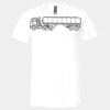 3005 - BELLA +CANVAS Unisex Jersey Short-Sleeve V-Neck T-Shirt Thumbnail