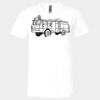 3005 - BELLA +CANVAS Unisex Jersey Short-Sleeve V-Neck T-Shirt Thumbnail