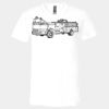 3005 - BELLA +CANVAS Unisex Jersey Short-Sleeve V-Neck T-Shirt Thumbnail