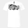3005 - BELLA +CANVAS Unisex Jersey Short-Sleeve V-Neck T-Shirt Thumbnail