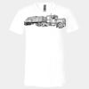 3005 - BELLA +CANVAS Unisex Jersey Short-Sleeve V-Neck T-Shirt Thumbnail
