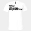 3005 - BELLA +CANVAS Unisex Jersey Short-Sleeve V-Neck T-Shirt Thumbnail