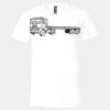 3005 - BELLA +CANVAS Unisex Jersey Short-Sleeve V-Neck T-Shirt Thumbnail