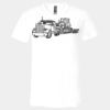 3005 - BELLA +CANVAS Unisex Jersey Short-Sleeve V-Neck T-Shirt Thumbnail