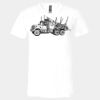 3005 - BELLA +CANVAS Unisex Jersey Short-Sleeve V-Neck T-Shirt Thumbnail