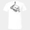 3005 - BELLA +CANVAS Unisex Jersey Short-Sleeve V-Neck T-Shirt Thumbnail