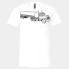 3005 - BELLA +CANVAS Unisex Jersey Short-Sleeve V-Neck T-Shirt Thumbnail