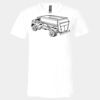 3005 - BELLA +CANVAS Unisex Jersey Short-Sleeve V-Neck T-Shirt Thumbnail