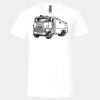 3005 - BELLA +CANVAS Unisex Jersey Short-Sleeve V-Neck T-Shirt Thumbnail