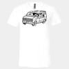 3005 - BELLA +CANVAS Unisex Jersey Short-Sleeve V-Neck T-Shirt Thumbnail