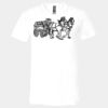 3005 - BELLA +CANVAS Unisex Jersey Short-Sleeve V-Neck T-Shirt Thumbnail