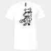 3005 - BELLA +CANVAS Unisex Jersey Short-Sleeve V-Neck T-Shirt Thumbnail