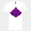 3005 - BELLA +CANVAS Unisex Jersey Short-Sleeve V-Neck T-Shirt Thumbnail