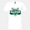 3005 - BELLA +CANVAS Unisex Jersey Short-Sleeve V-Neck T-Shirt Thumbnail