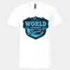 3005 - BELLA +CANVAS Unisex Jersey Short-Sleeve V-Neck T-Shirt Thumbnail
