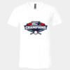 3005 - BELLA +CANVAS Unisex Jersey Short-Sleeve V-Neck T-Shirt Thumbnail