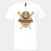 3005 - BELLA +CANVAS Unisex Jersey Short-Sleeve V-Neck T-Shirt Thumbnail