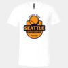 3005 - BELLA +CANVAS Unisex Jersey Short-Sleeve V-Neck T-Shirt Thumbnail