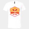 3005 - BELLA +CANVAS Unisex Jersey Short-Sleeve V-Neck T-Shirt Thumbnail