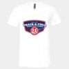 3005 - BELLA +CANVAS Unisex Jersey Short-Sleeve V-Neck T-Shirt Thumbnail