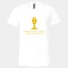 3005 - BELLA +CANVAS Unisex Jersey Short-Sleeve V-Neck T-Shirt Thumbnail