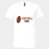 3005 - BELLA +CANVAS Unisex Jersey Short-Sleeve V-Neck T-Shirt Thumbnail